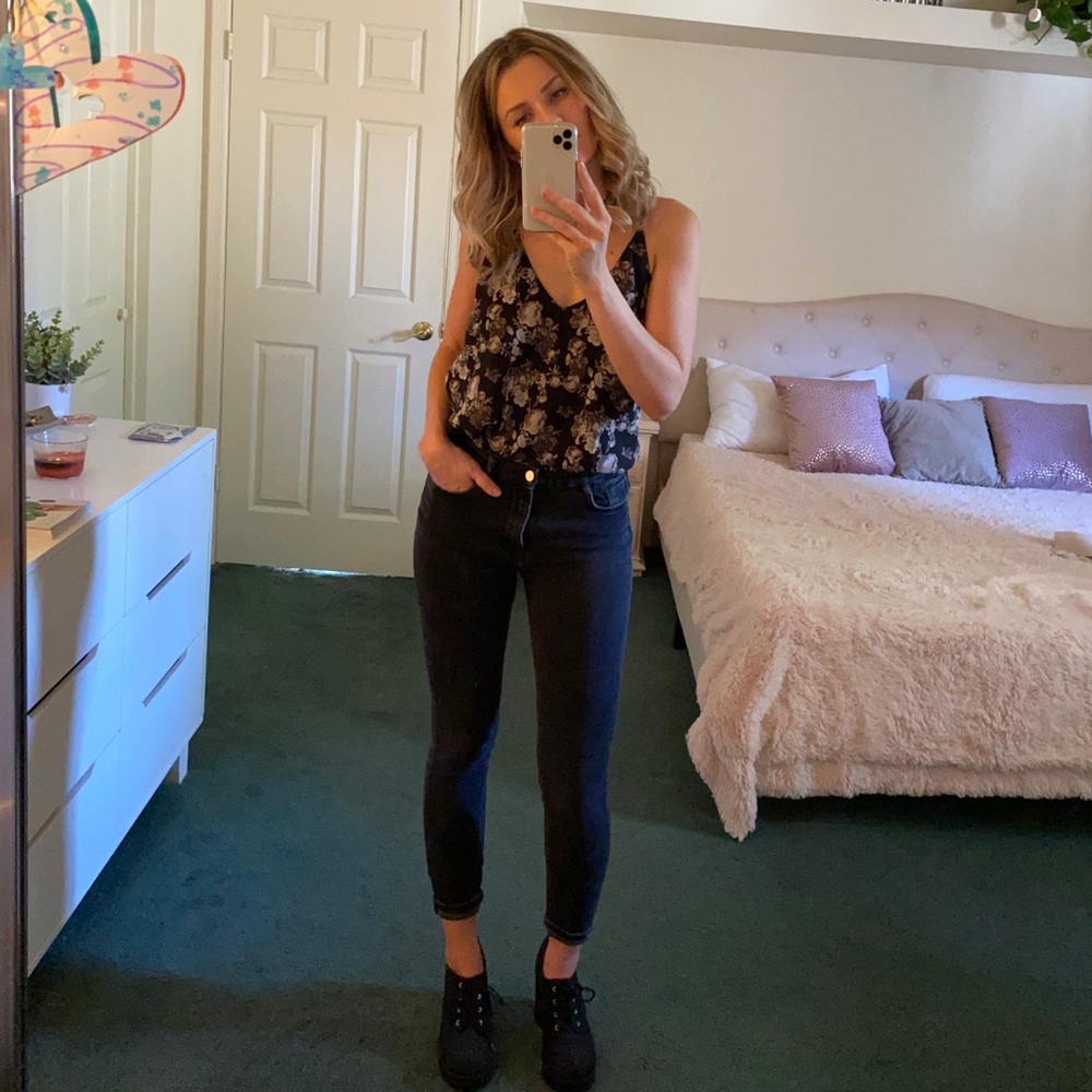 Floral Sleeveless Top